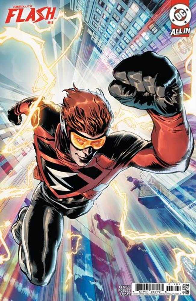 Absolute Flash #11 Cover C Carlo Pagulayan & Jason Paz Card Stock Variant